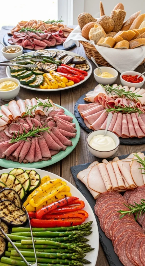 Choose a Variety of Meats and Proteins