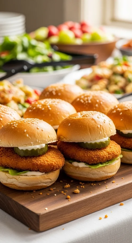 Crispy Chicken Sliders