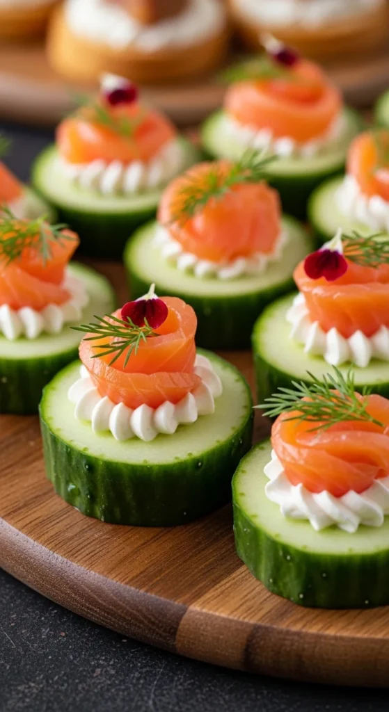 Cucumber Canapés