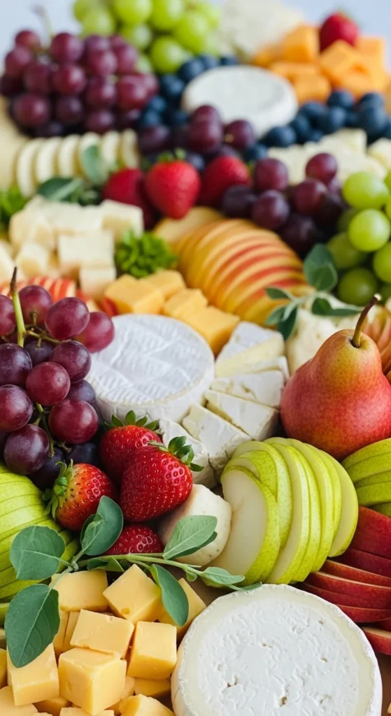 Fresh Fruit and Cheese Medley