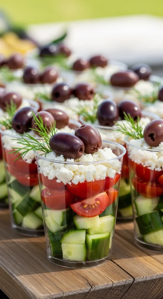 Greek Salad Cups