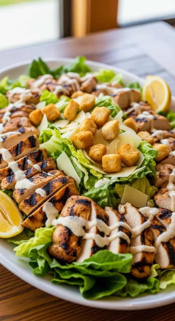 Grilled Chicken Caesar Salad