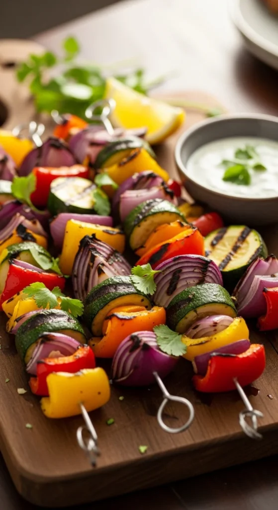  Grilled Veggie Skewers