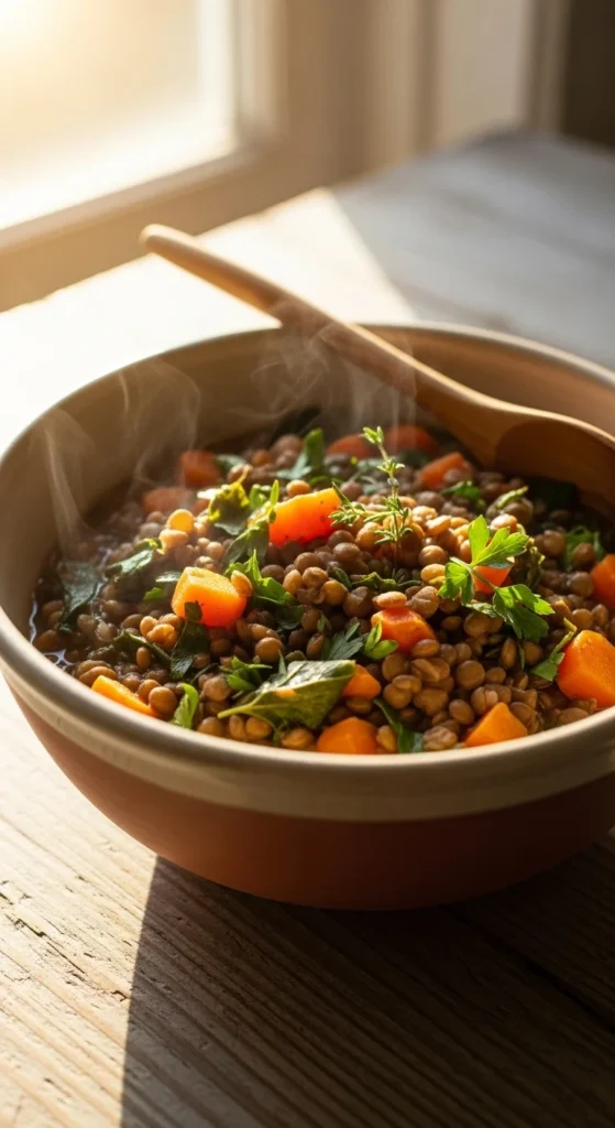 Hearty Lentil and Vegetable Stew