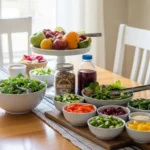 How to Make a Salad Bar for Guests That Feels Fresh and Filling