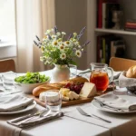 How to Serve Lunch for Guests in a Small Space (Simple Layout That Works)
