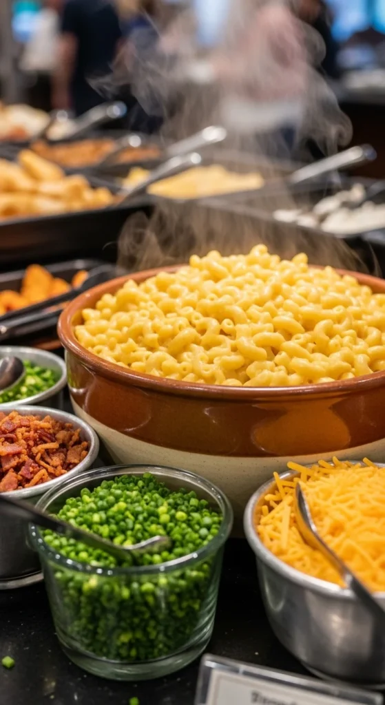 Mac and Cheese Station