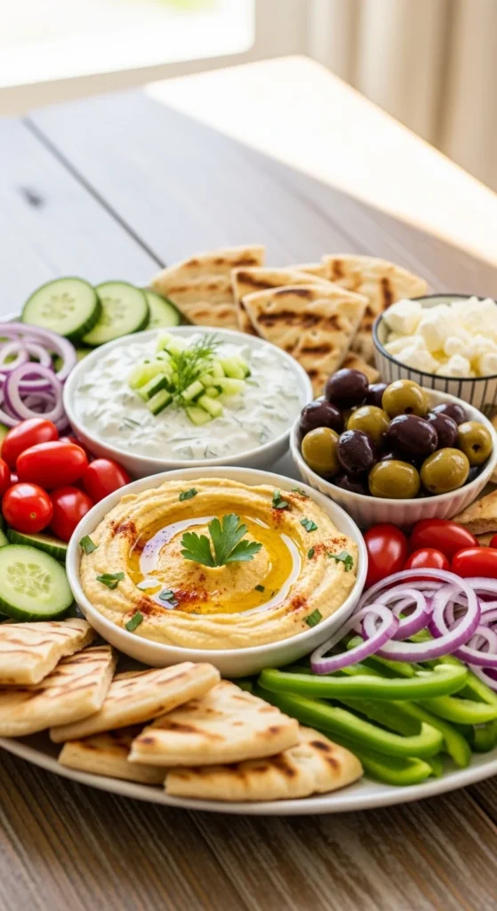 Mediterranean Mezze Platter