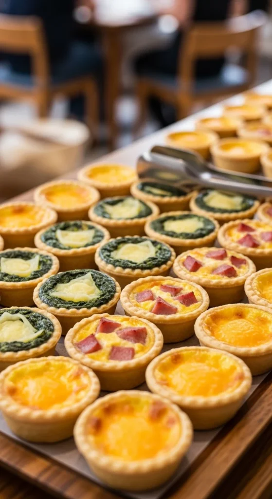  Mini Quiche Assortment