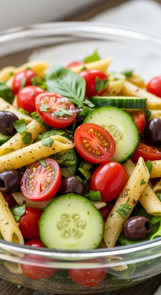  Pasta Salad with Italian Dressing