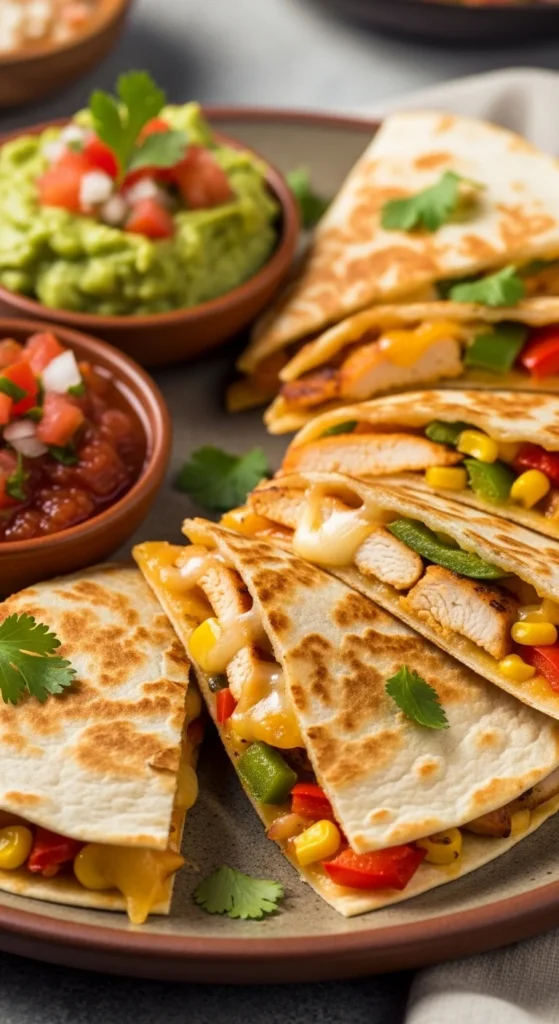 Quesadillas with Salsa