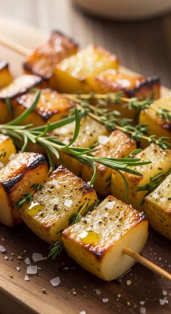 Roasted Potato Skewers