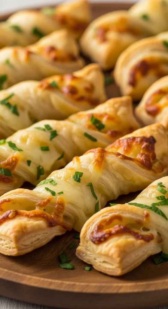 Savory Puff Pastry Twists