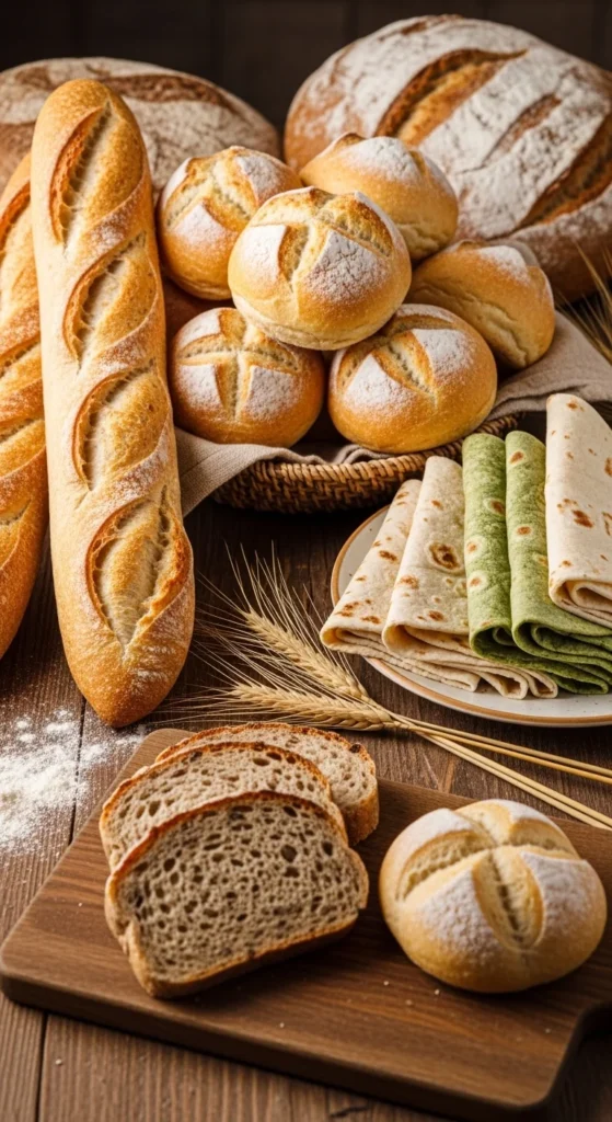 Set the Scene with a Varied Bread Selection