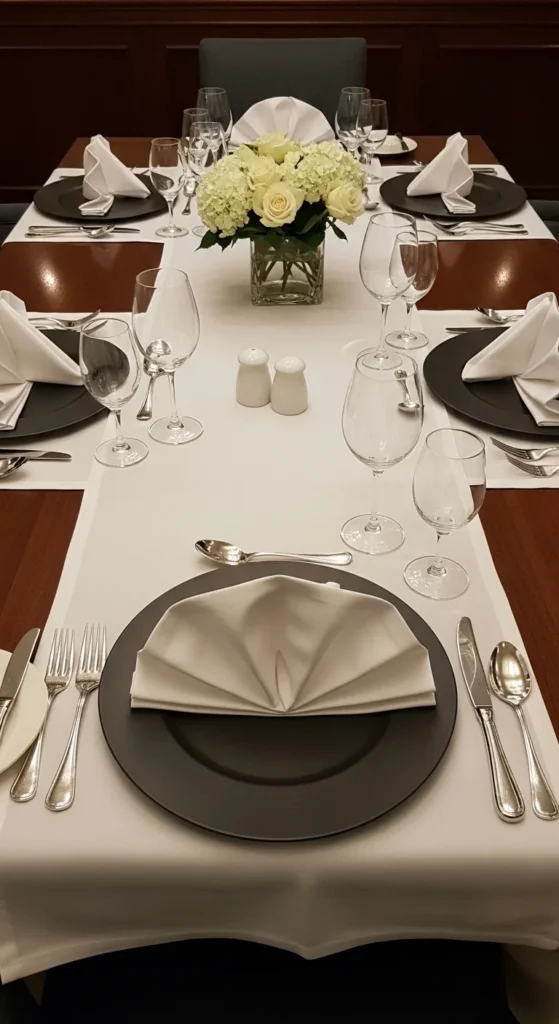 Set the Table and Arrange Serving Dishes