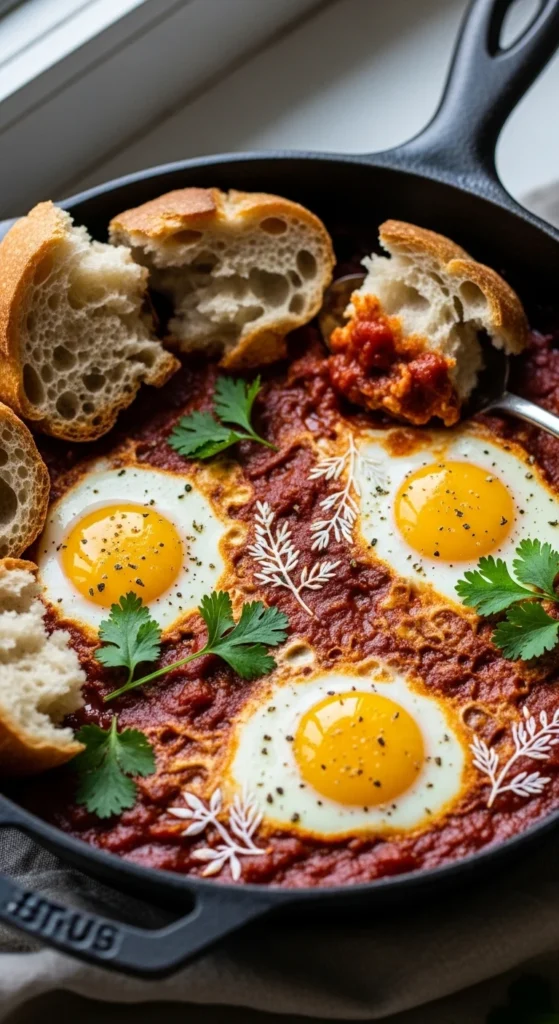 Shakshuka with Warm Bread
