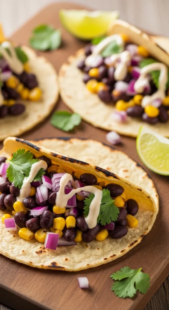  Simple Bean Tacos