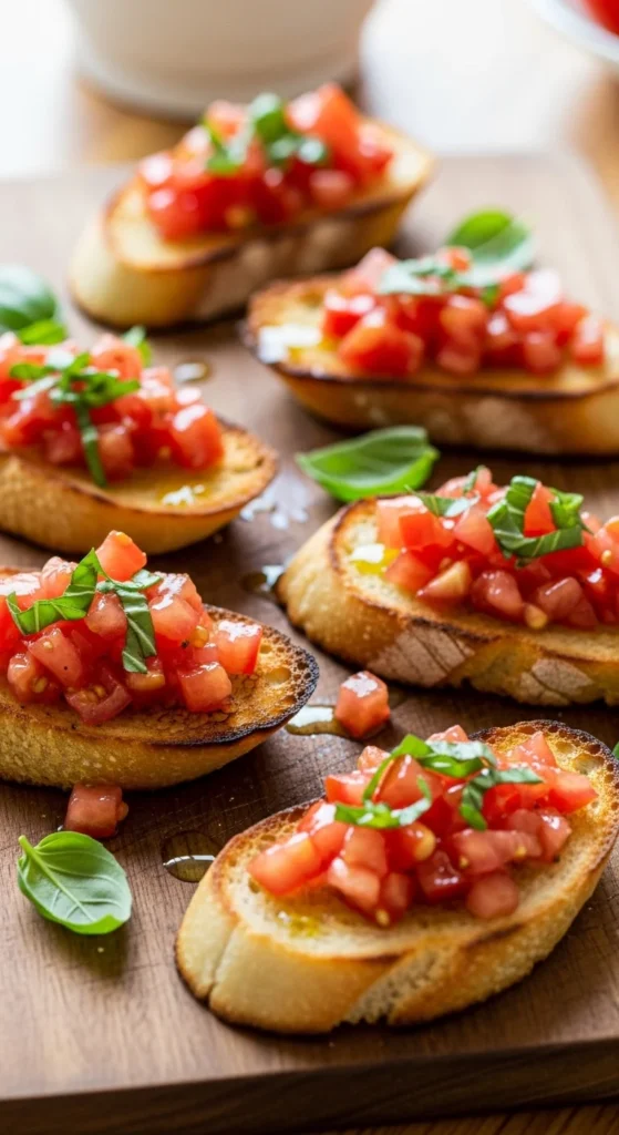 Simple Bruschetta Platter