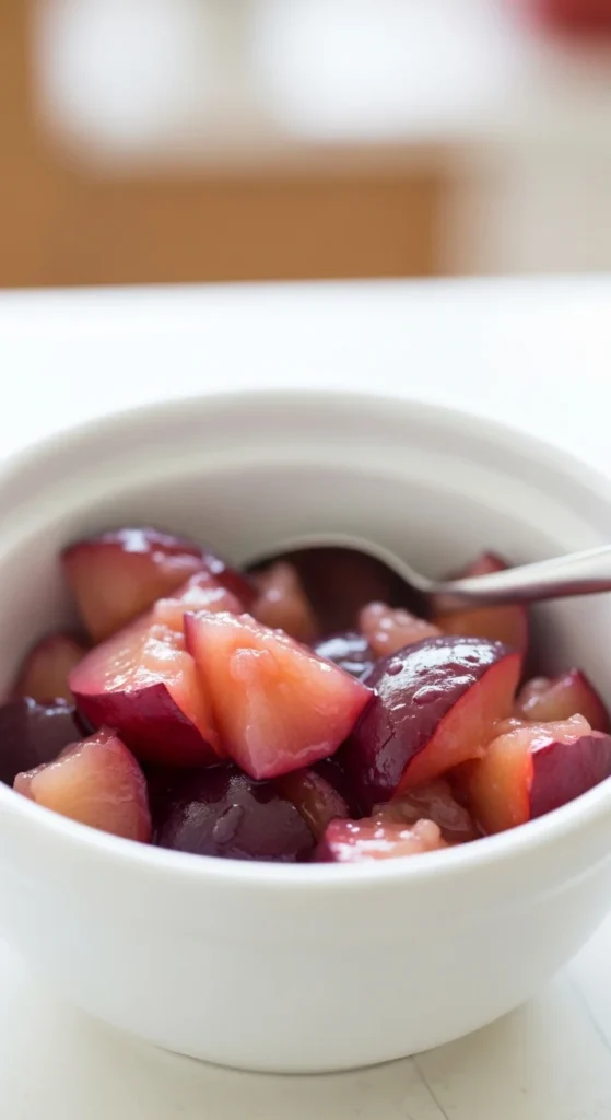 Stewed Plums