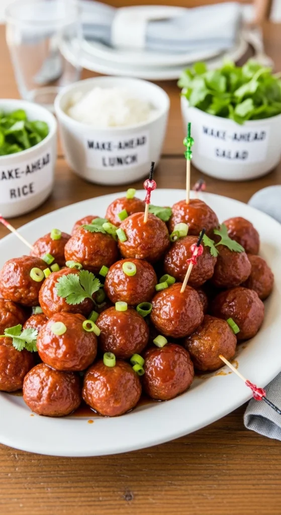 Sweet and Sour Meatballs