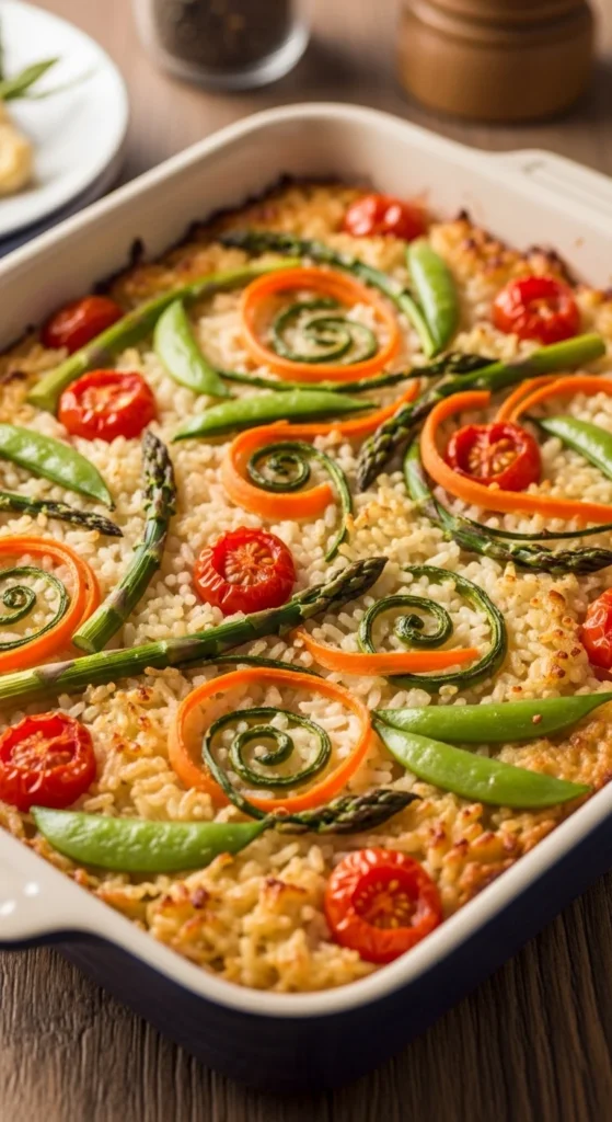 Vegetable Fried Rice Casserole