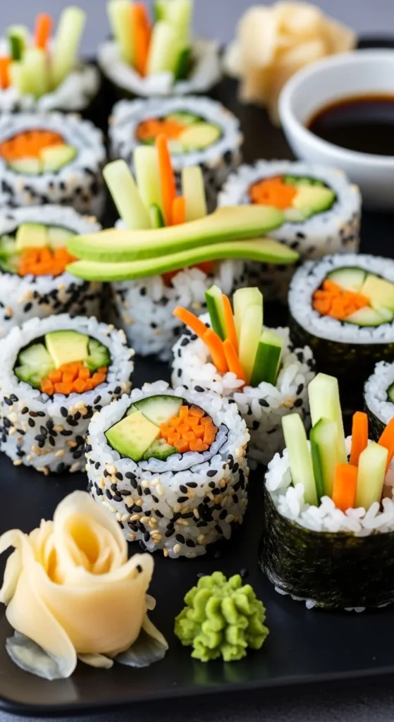 Veggie Sushi Rolls