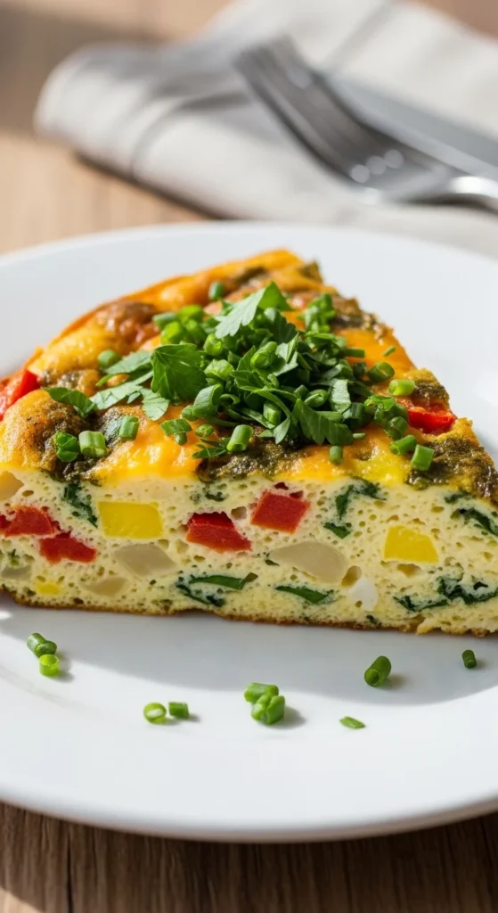 Veggie and Cheese Frittata