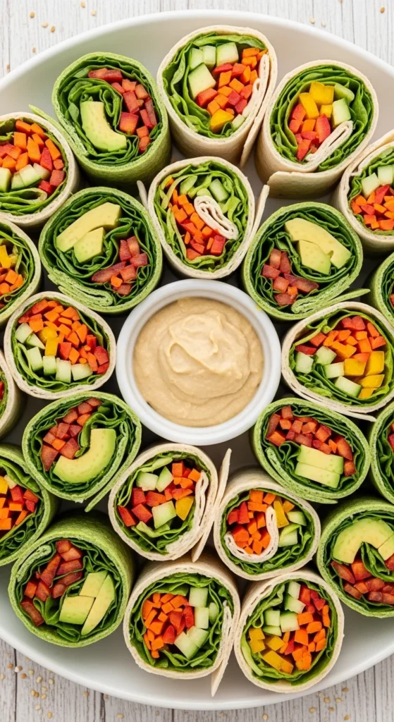 Vibrant Veggie Wraps