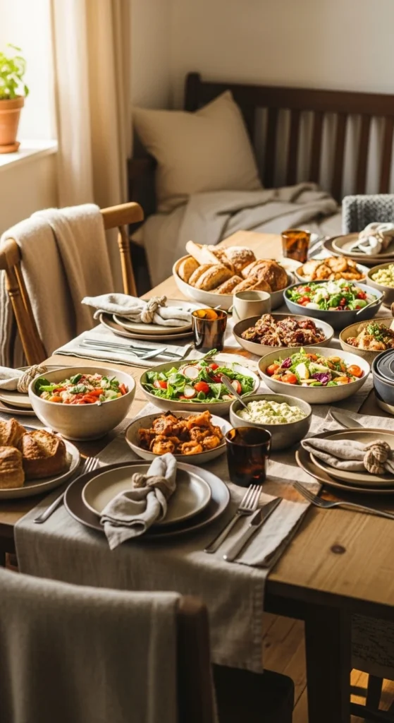 easy lunch ideas for guests