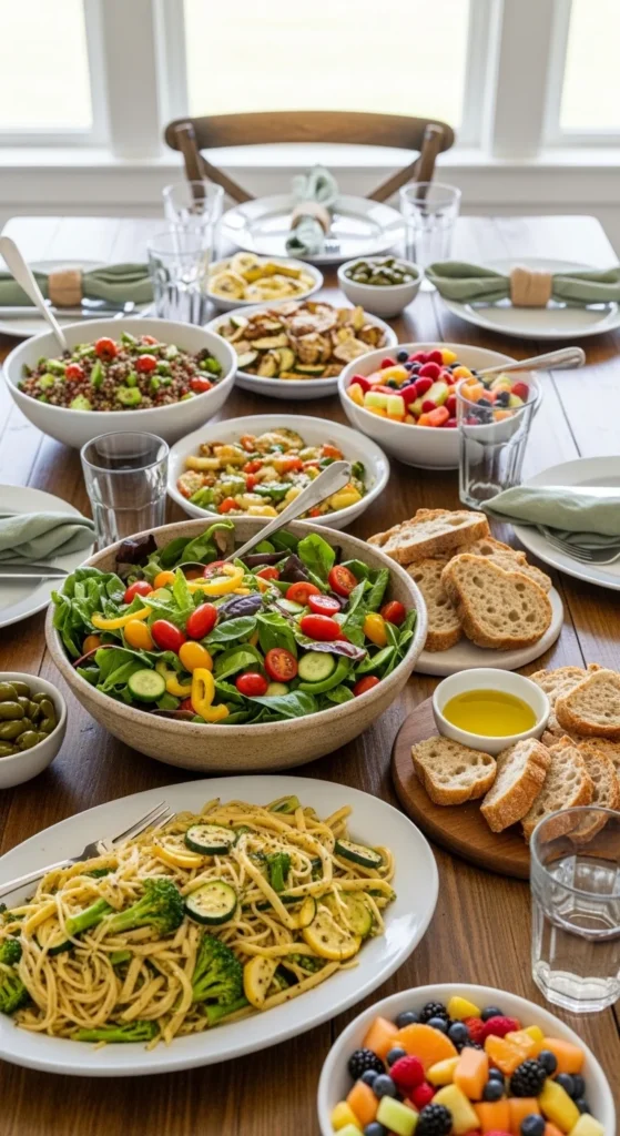 how to choose a lunch menu for picky guests