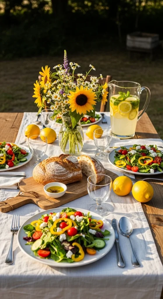 how to prep lunch for guests the night before