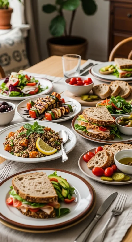 lunch ideas for guests on a budget