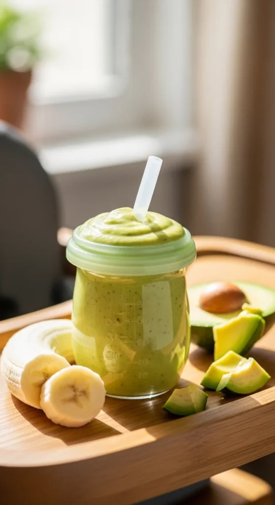 Banana and Avocado Smoothie