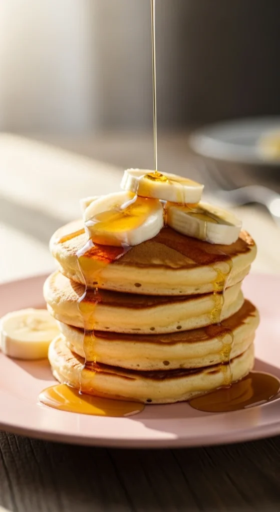 Banana and Oat Pancakes