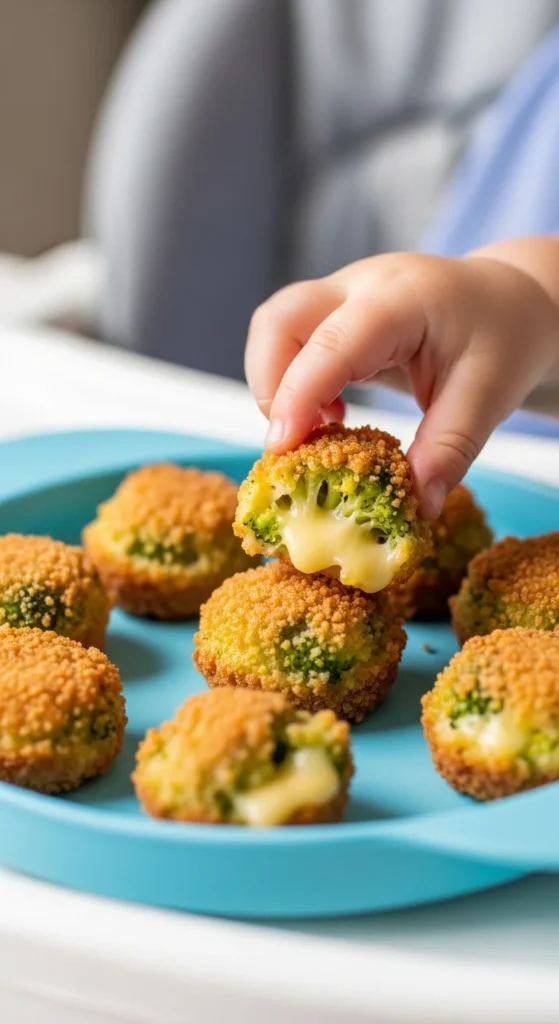 Broccoli and Cheese Bites