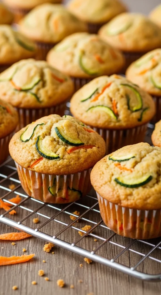 Carrot & Zucchini Muffins