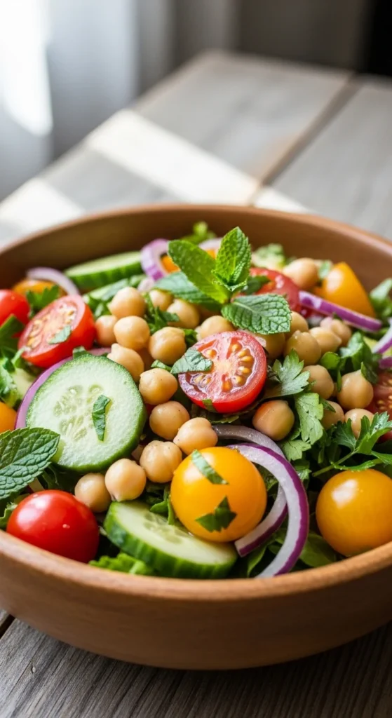 Chickpea Salad Bowl