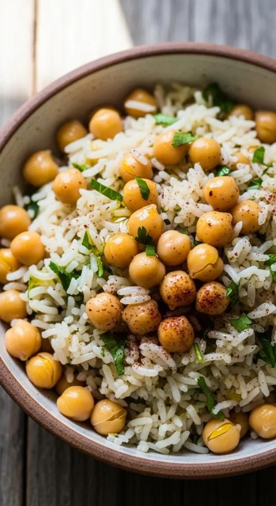 Chickpea and Rice Mix