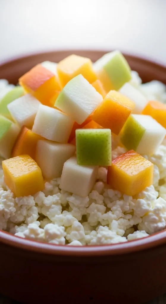 Cottage Cheese with Soft Fruit
