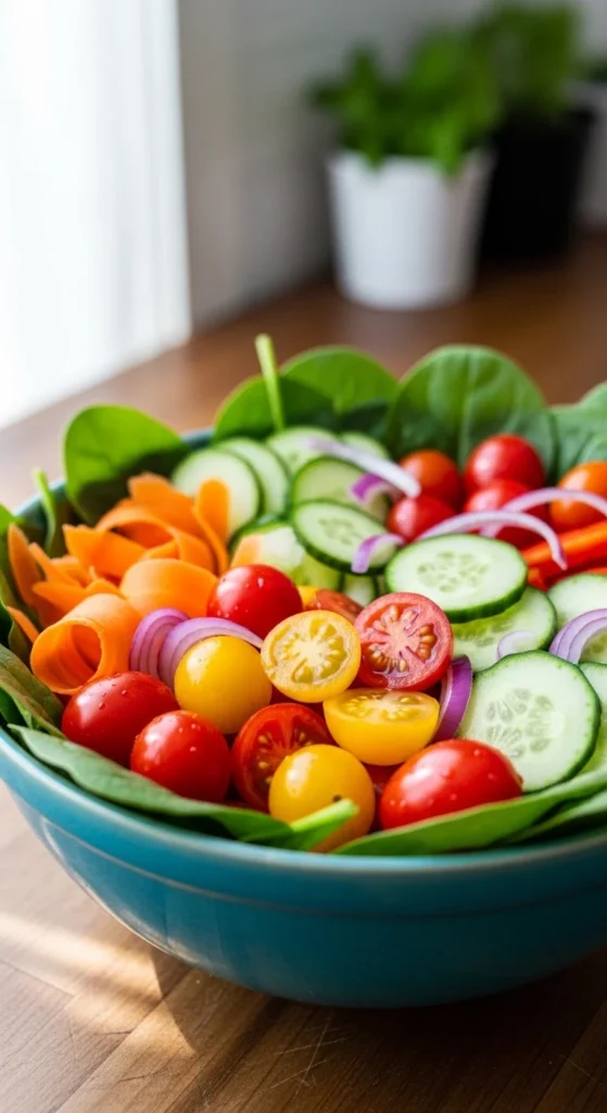 Fill Half Your Plate with Veggies & Fruits