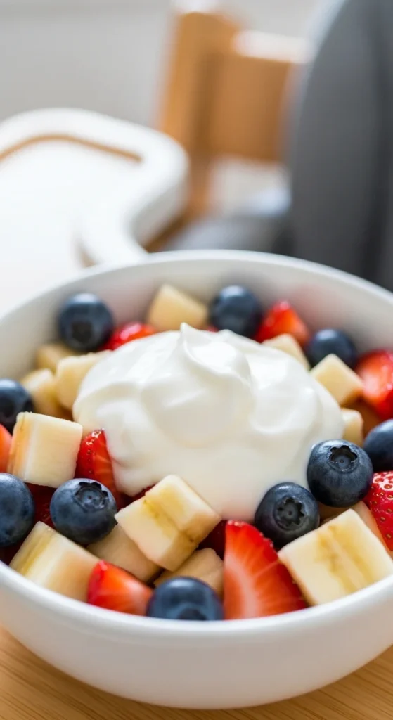 Fruit Salad with Yogurt