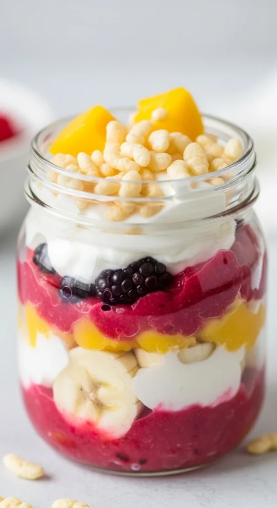 Fruit and Yogurt Parfai