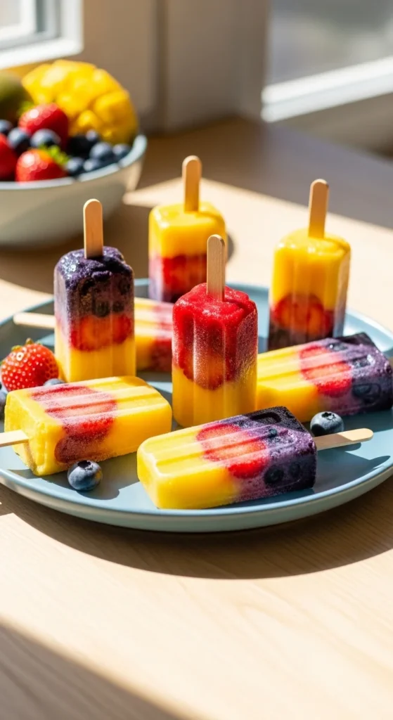 Homemade Fruit Popsicles