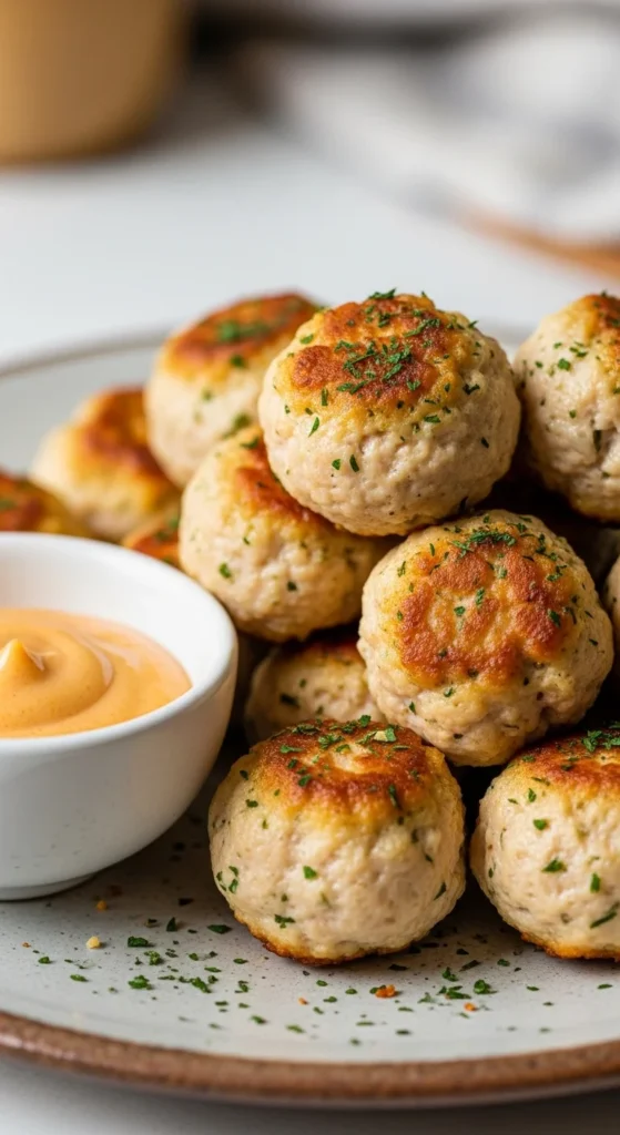 Mini Chicken Meatballs