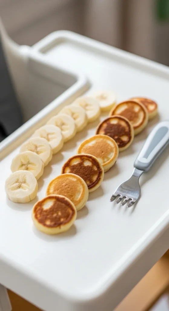 Mini Pancakes with Banana
