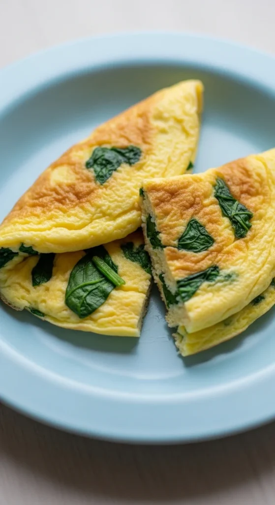 Mini Spinach Omelette