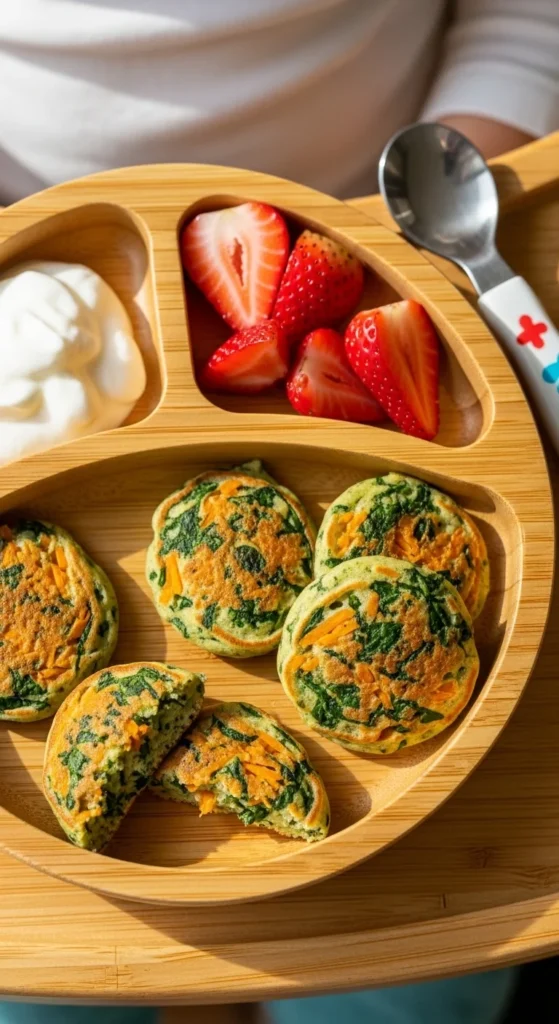 Mini Veggie Pancakes
