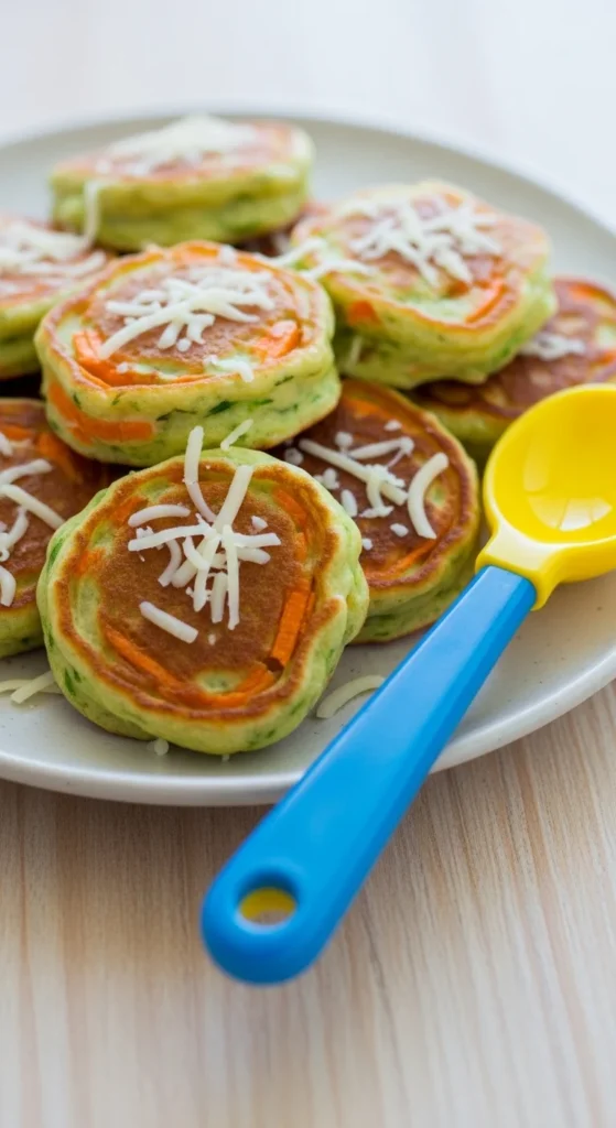 Mini Veggie Pancakes