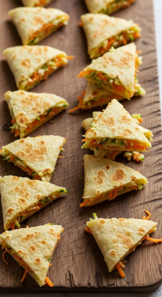Mini Veggie Quesadillas