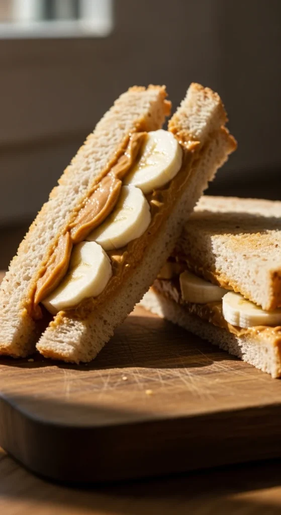 Peanut Butter Banana Sandwich